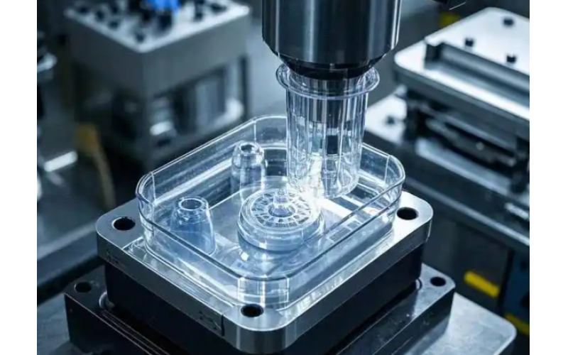 What are the common processing techniques for plastic parts